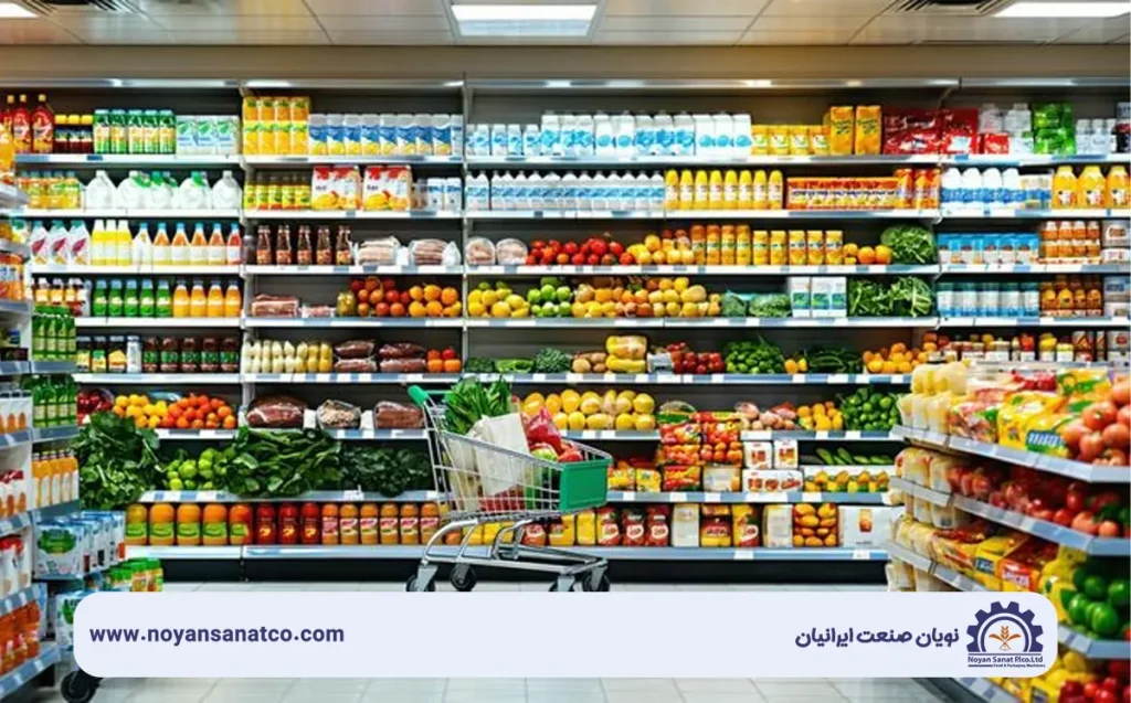 فزوشگاه های زنجیره ای فروش انواع مواد غذایی